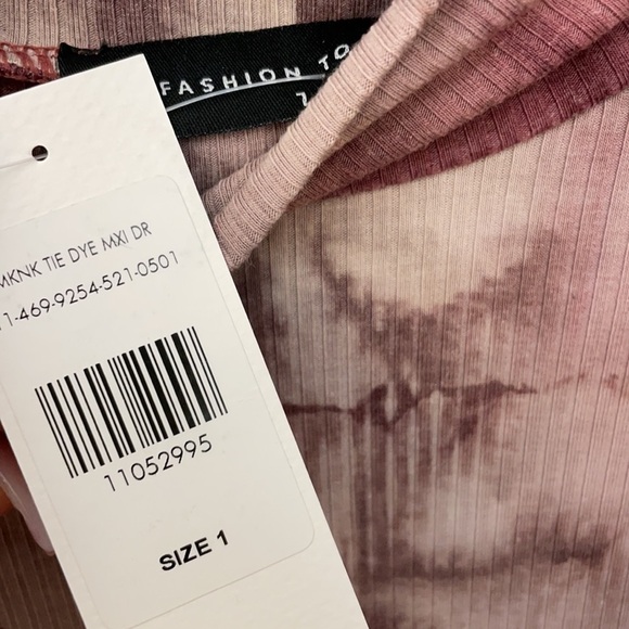 Fashion to Figure Rosie tie dye maxi dress size 1 - Picture 8 of 8